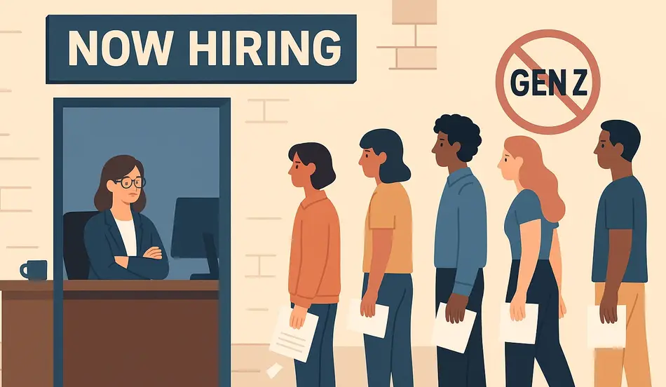 Generation Ghosted Why 1 in 10 Employers Are Now Avoiding Gen Z Hires