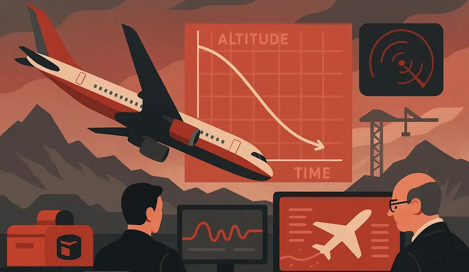 Shocking Air India Crash Investigation Analysis Experts Reveal Unusual Descent Pattern