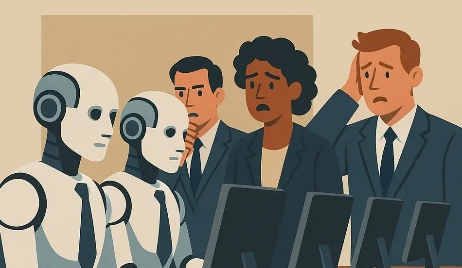 Tech Industry Crisis AI Replacing Thousands of High-Paying Jobs Across America