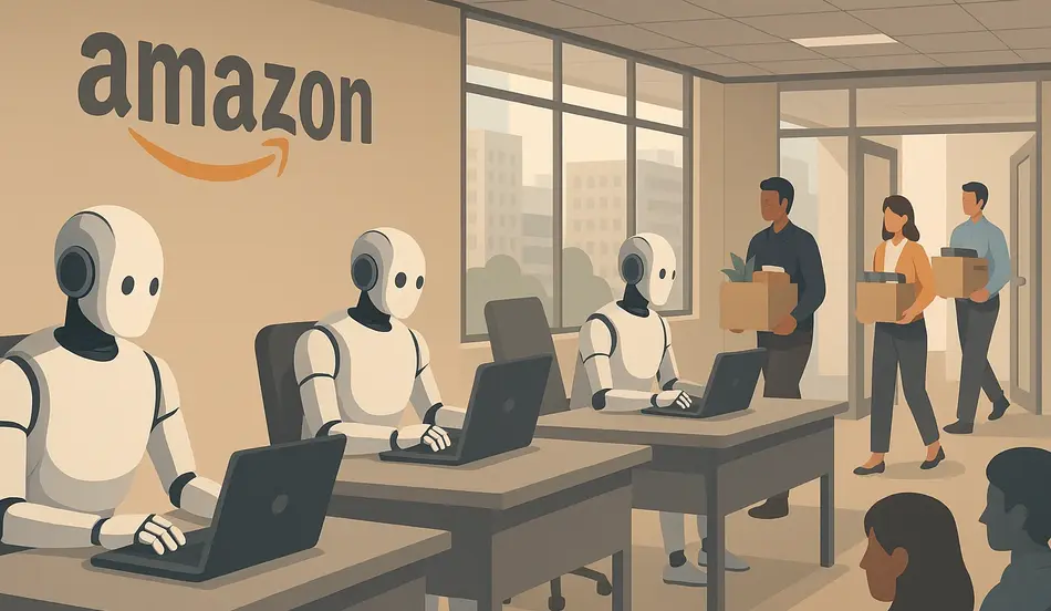 Amazon’s Corporate Workforce May Shrink as AI Takes Over Routine Tasks