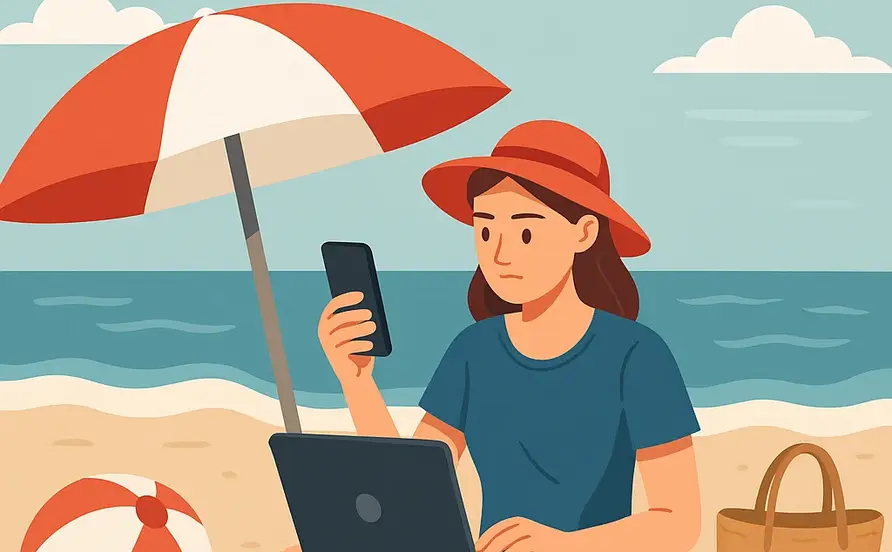 Balancing Vacation and Job Search July Strategies