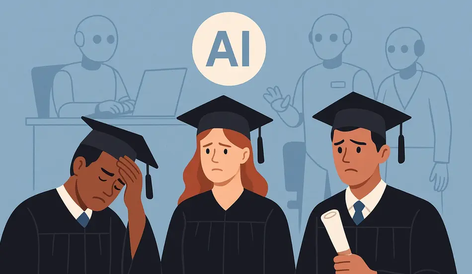 College Graduate Unemployment Crisis AI Replacing Entry-Level Jobs in 2025