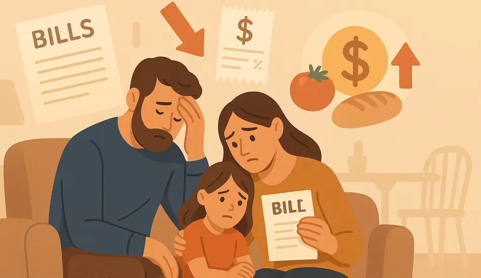 Cost of Living Crisis 2025 How Americans Are Struggling to Make Ends Meet