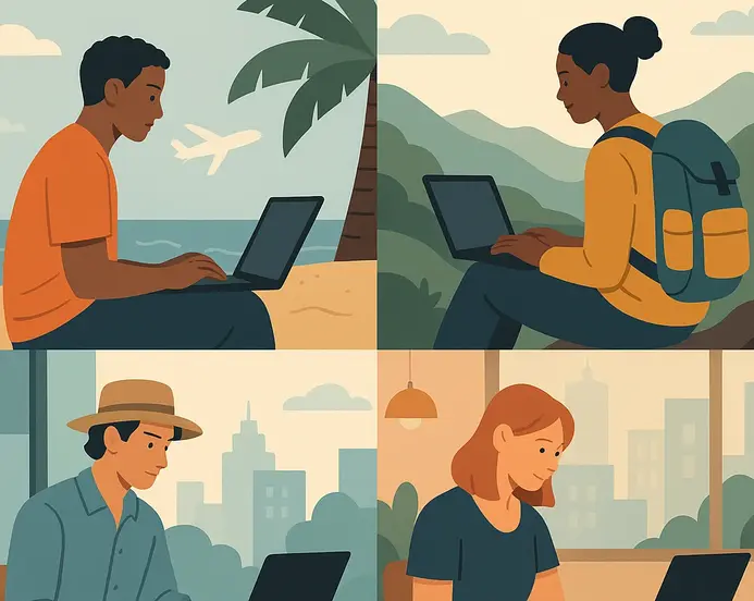 Digital Nomad Jobs That Don't Require a Tech Degree (But Still Pay Well)
