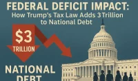 Federal Deficit Impact How Trump's Tax Law Adds $3 Trillion to National Debt