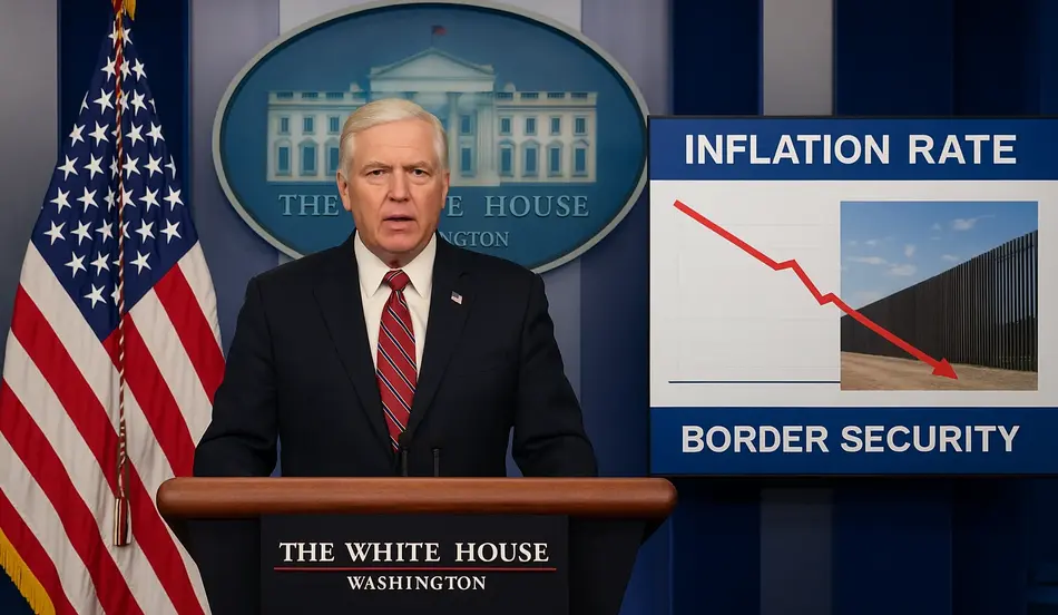 Remarkable Economic Revival Trump Administration Celebrates Inflation Victory and Border Security Success