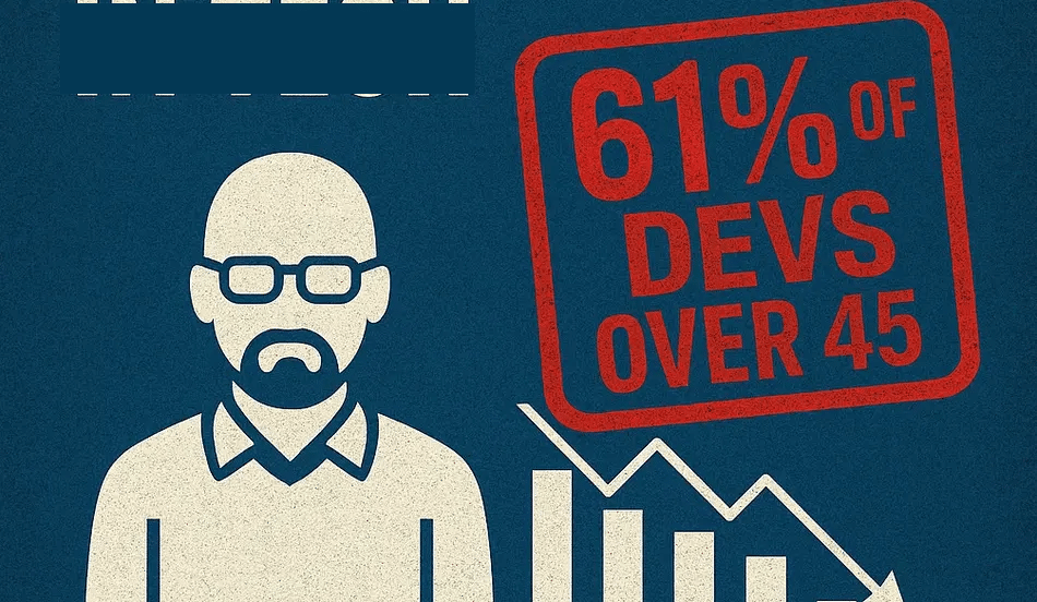 Shocking Age Discrimination in Tech How 61% of Developers Over 45 Face Career Extinction