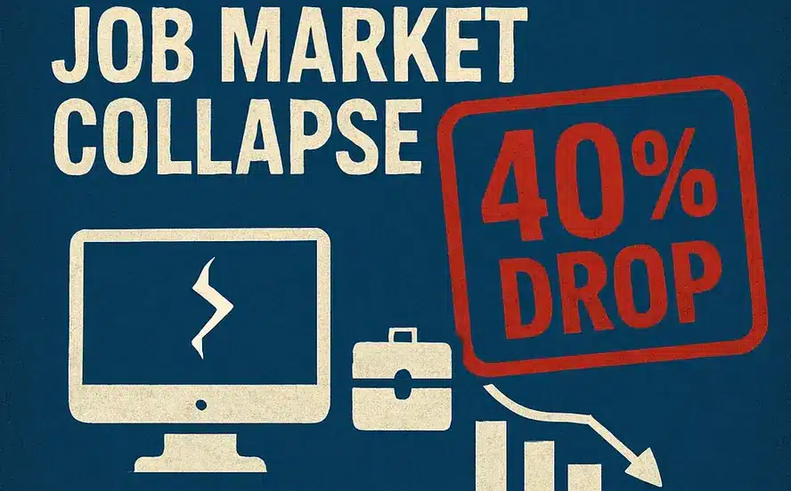 Shocking Tech Job Market Collapse How 40% Drop in Postings Is Devastating Careers