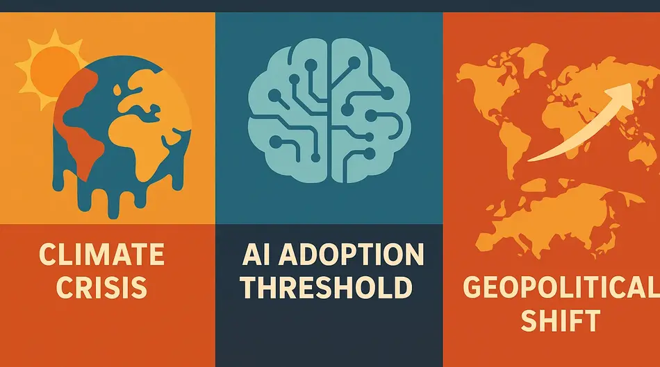 Three World-Historic Tipping Points Reshaping Our Future in 2025