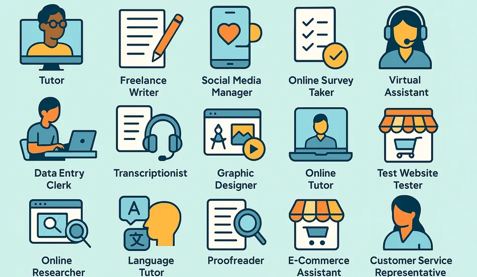 Top 15 Online Jobs for Students Without a Degree (2025 Edition)
