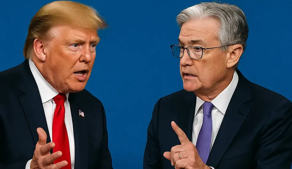 Trump Clashes with Fed Chair Powell Over Delayed Interest Rate Cuts