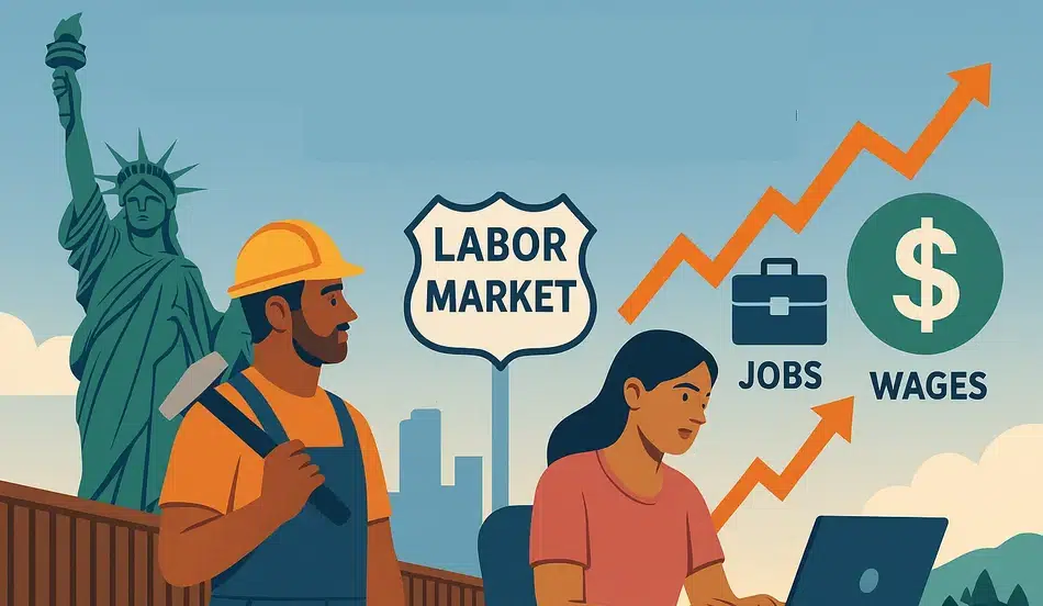 US Immigration Impact on Labor Market How Border Policies Are Boosting American Jobs and Wages