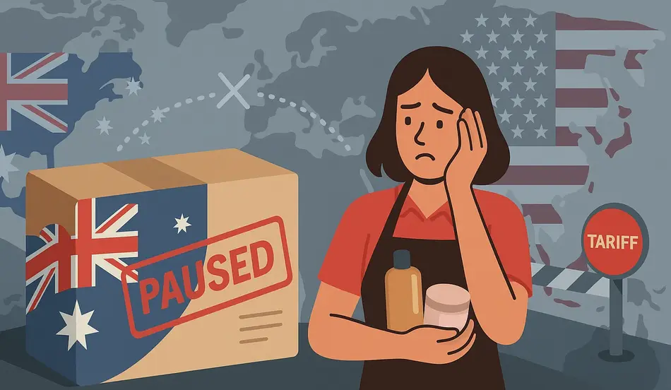 Australia Post Halts U.S. Shipments as Tariff Rules Change What It Means for Small Business