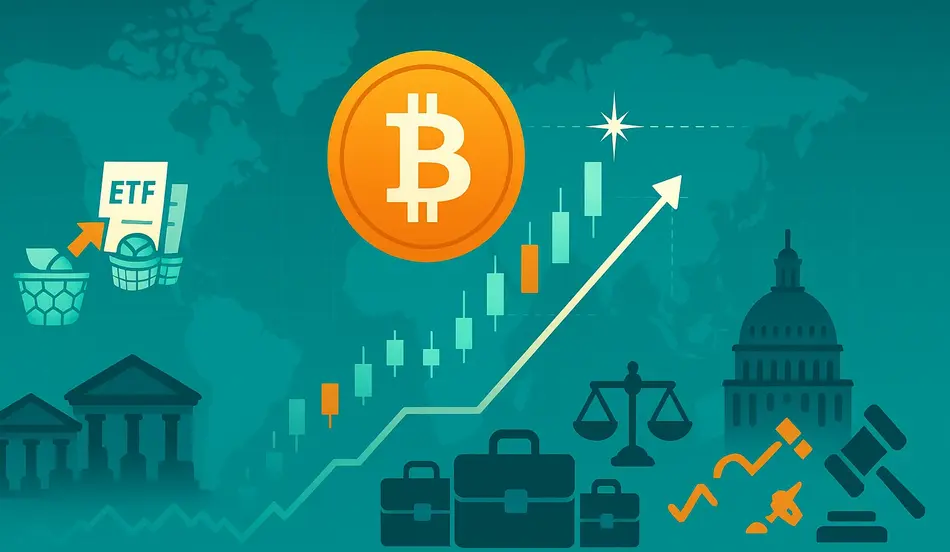Bitcoin Hits Fresh All-Time High as ETF Flows, Institutional Demand, and Policy Signals Drive Rally