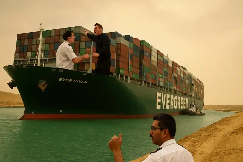 Ever Given Suez Canal Blockage