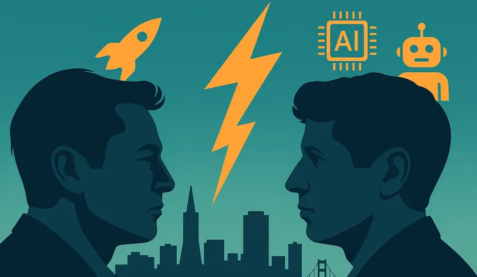 Elon Musk vs. Sam Altman Silicon Valley’s Most Entertaining Feud Just Escalated