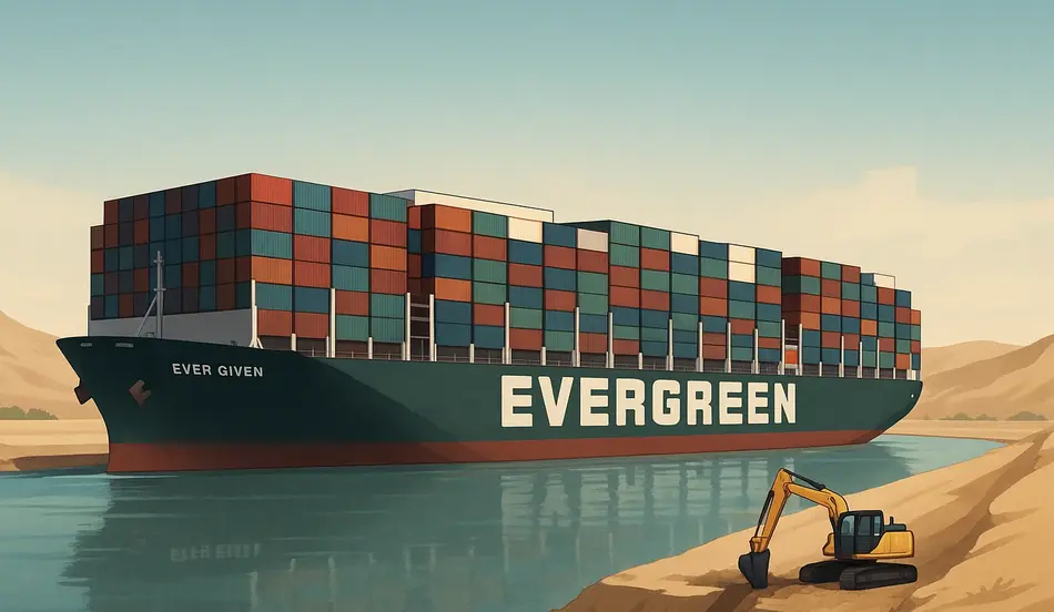 Ever Given and the Suez Canal Blockage How One Ship Brought Global Trade to a Standstill