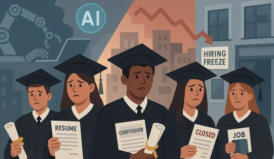 Graduates Grapple with a Tough Hiring Climate Amid AI and Economic Uncertainty