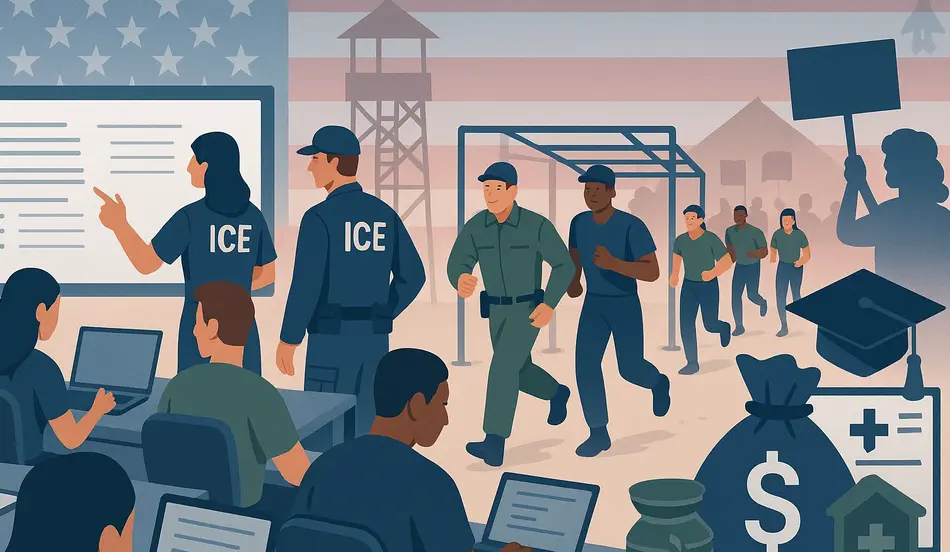 Inside ICE’s Massive Recruitment Push Training, Incentives, and Controversy