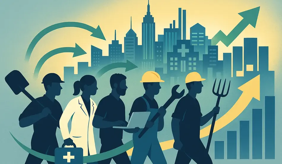 Rich Economies Lean on Foreign Workers to Sustain Growth