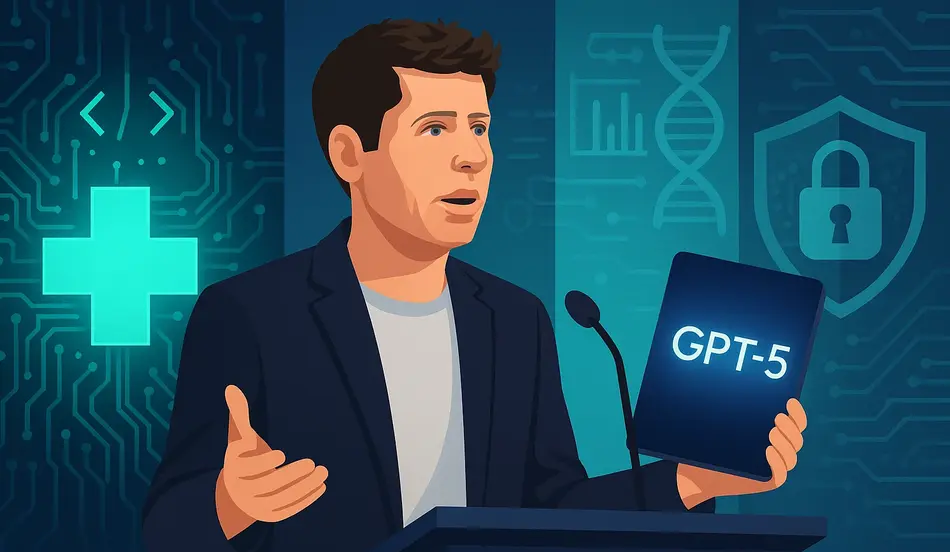 Sam Altman on ChatGPT-5 Smarter Coding, Healthcare Breakthroughs, and the Push for AI Privacy