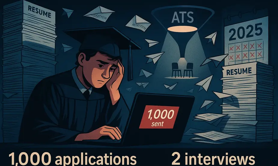 Shocking 2025 Graduate Job Market Challenges 1,000 Applications, 2 Interviews