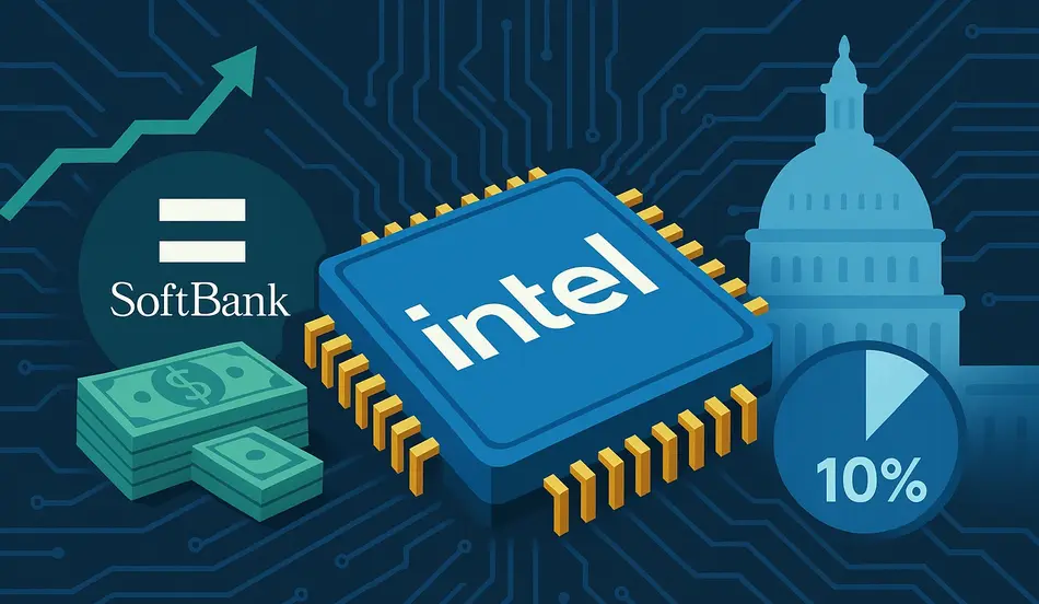 SoftBank Invests $2 Billion in Intel as Trump Administration Weighs 10% Stake