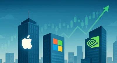 Tech Titans Dominate Again Apple, Microsoft, Nvidia Drive S&P Gains