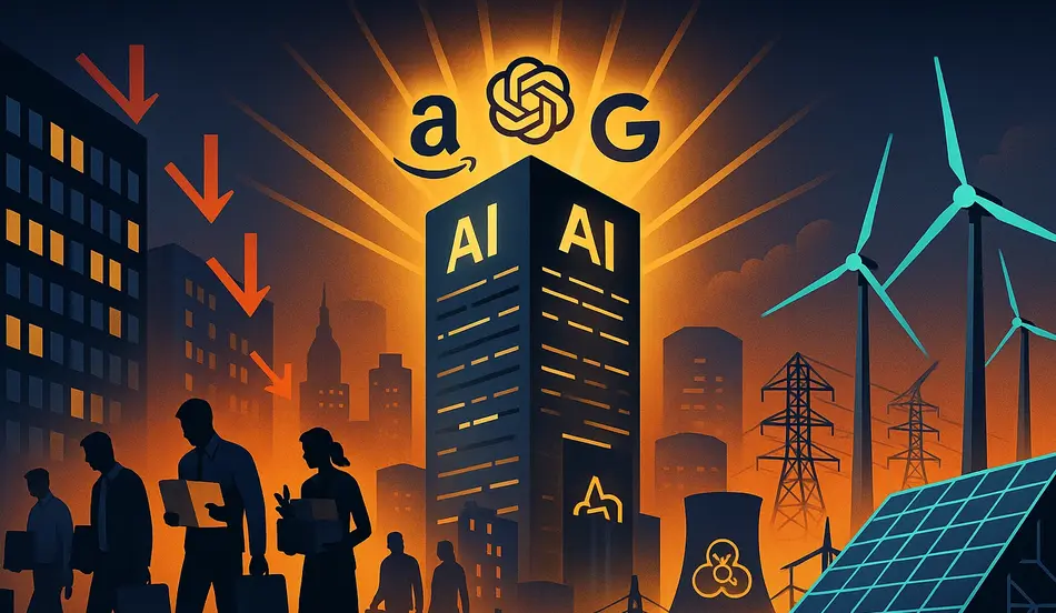 The End of Tech’s Golden Age Layoffs, AI Monopolies, and the Race for Energy