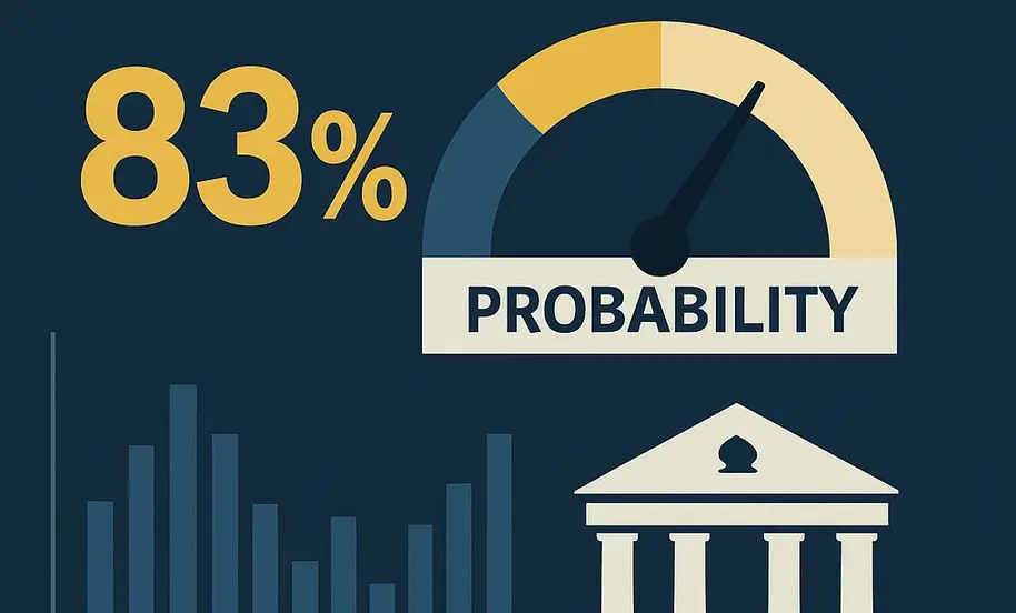 The Shocking Federal Reserve Rate Cut Probability for September 2025