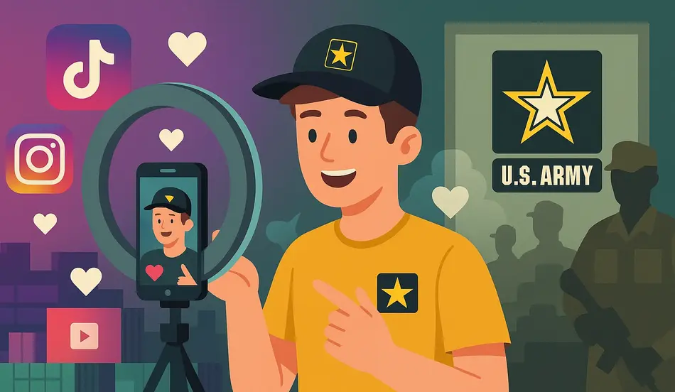 Military Jobs for Gen Z: Why Social Media Is the Army’s New Recruiter