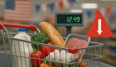 U.S. Grocery Prices Hold Steady in July, But Tariffs Loom Over Holiday Costs