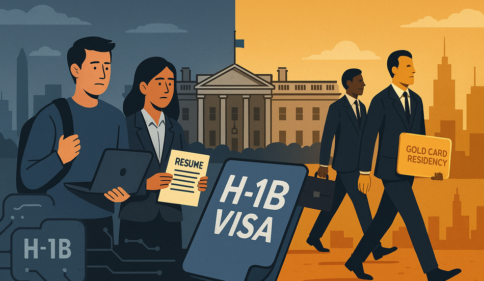 U.S. Immigration Shakeup Trump Administration Targets H-1B Visas, Floats “Gold Card” Residency for Wealthy Investors