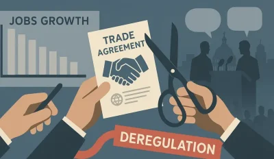 U.S. Jobs Report Sparks Debate as Growth Slows, Administration Points to Trade Deals and Deregulation