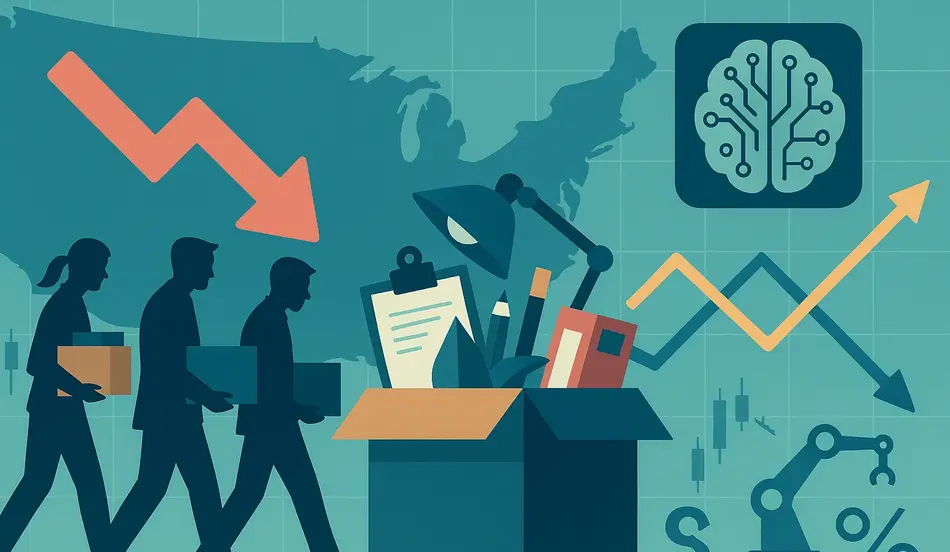 U.S. Layoffs Surge in 2025 as AI Reshapes the Job Market
