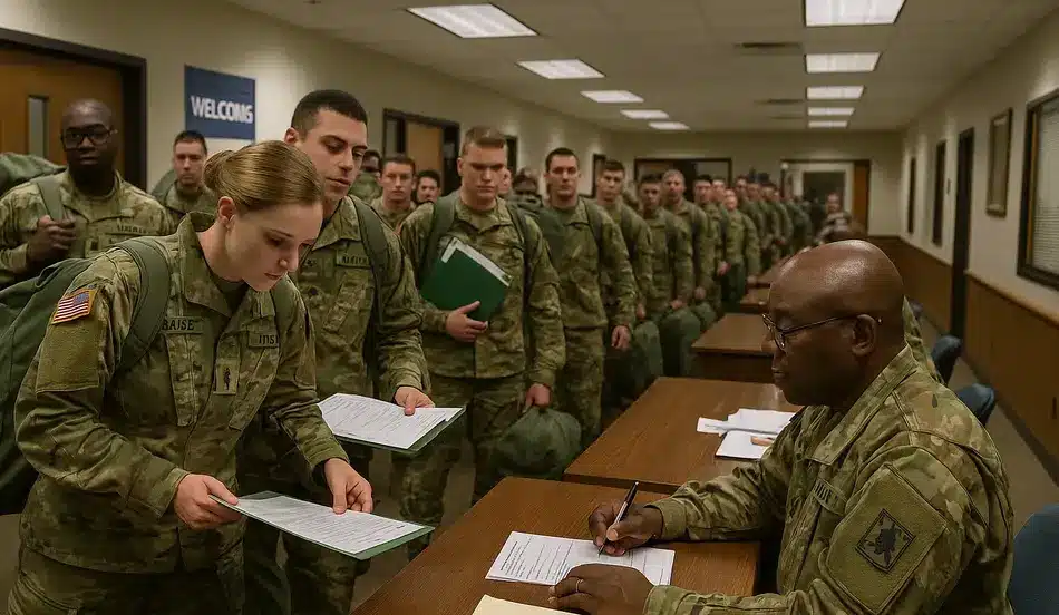 U.S. Military Scrambles to Process Recruits Amid Staffing Crisis