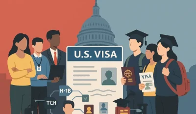 U.S. Visa Debate Heats Up H-1B Workers and Chinese Students at the Center of Political Divide