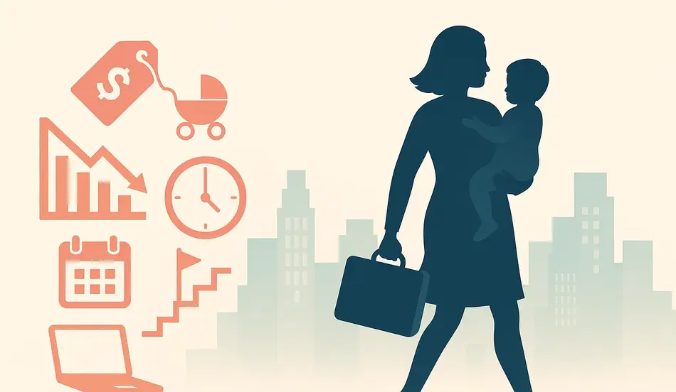 Working Mothers Exit Workforce, Reversing Pandemic Gains