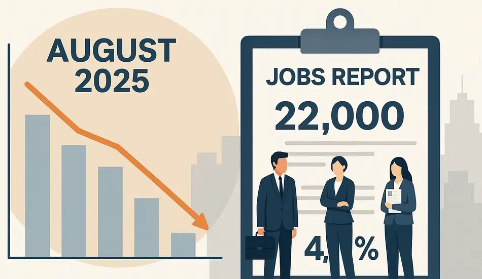 August 2025 Jobs Report Only 22,000 Jobs Added as Unemployment Rises to 4.3% - Economic Analysis