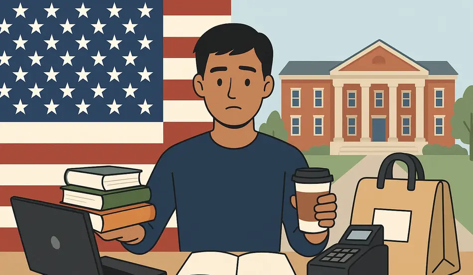 International Student Struggles in the USA Part-Time Jobs & Study Work Balance