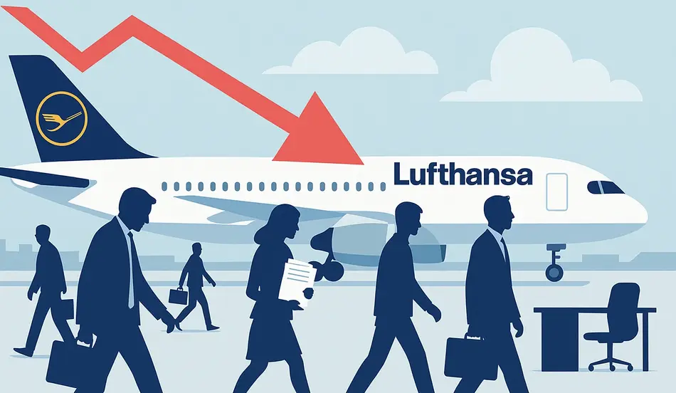 Lufthansa Plans to Cut 4,000 Administrative Jobs by 2030
