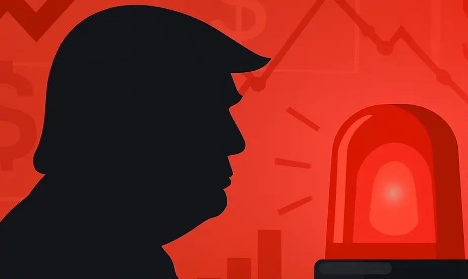 Trump Economy Warning Signs Red Light Flashing for the President