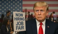 U.S. Jobs Slowdown Collides With Trump’s Tariff Push Markets React, Businesses Brace