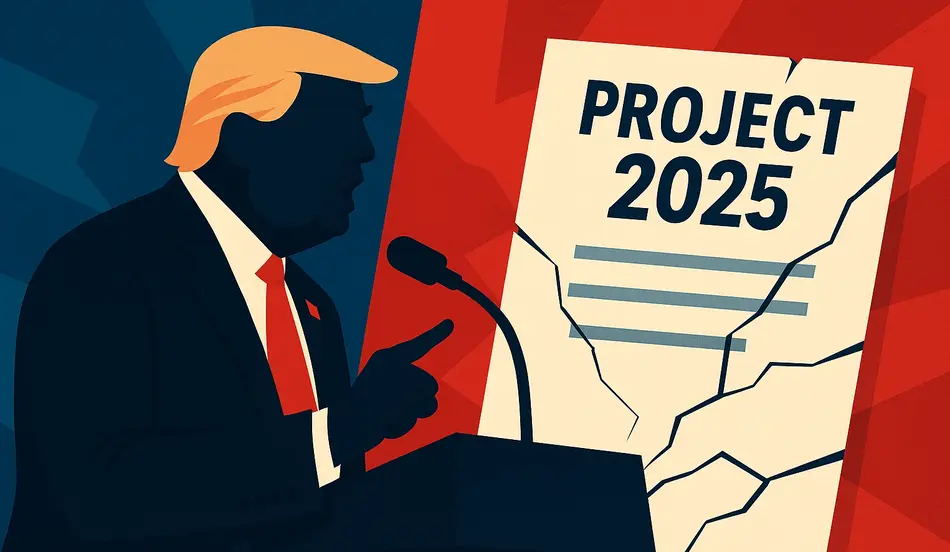 Shocking 'A lot of B.S.' - Steele says Trump 'lied' about Project 2025 while campaigning
