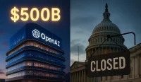 Stunning OpenAI Valuation Soars to $500B; US Government Shutdown Continues