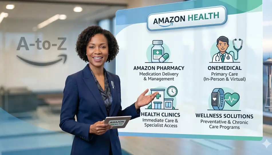 Amazon’s Top Health Executive Neil Lindsay to Step Down; Amwell Co-Founder Roy Schoenberg Named Successor