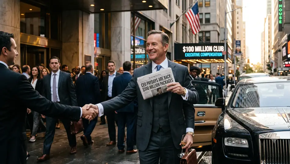 A $100 Million Payday for U.S. CEOs Is Back