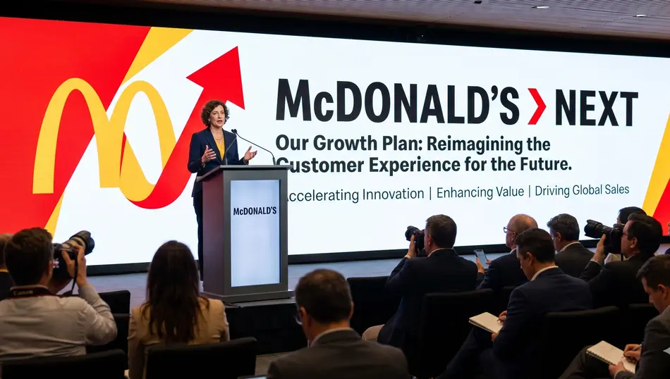 McDonald’s Unveils “McDonald’s NEXT” Growth Plan as Rival Chains and Tight Budgets Pressure Sales