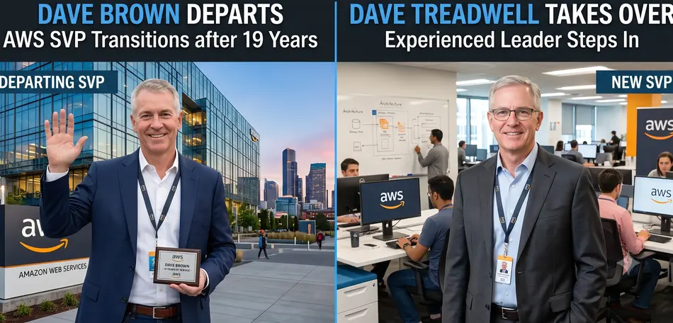 Amazon AWS SVP Dave Brown Departs After Nearly 19 Years; Dave Treadwell Takes Over
