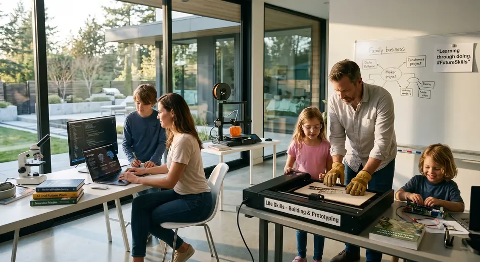 High-Earner Families Are Ditching Traditional Schools for Life Skills and AI